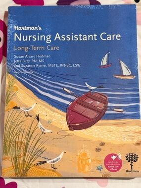 Hartman’s Nursing Assistant Care Long-Term Care - Blue & Tan Cover